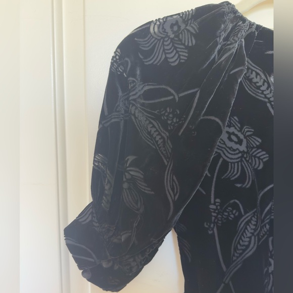 NWT Ted Baker Tilliiy Belted Velvet Dress | Size 2 - Picture 7 of 7